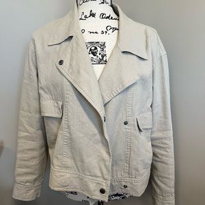 Rachel Zoe linen jacket. Size L. Used a few times.
